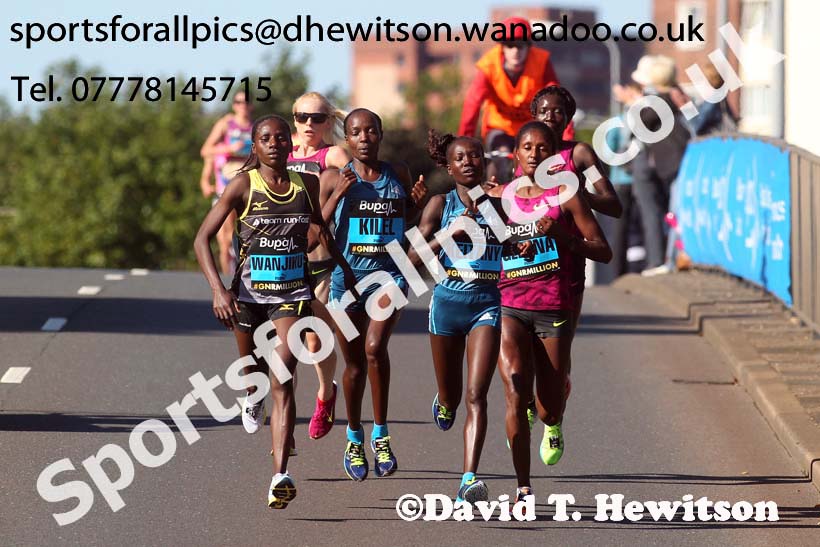 Womens 2014 BUPA Great North Run. Photo: David T. Hewitson/Sports for All Pics